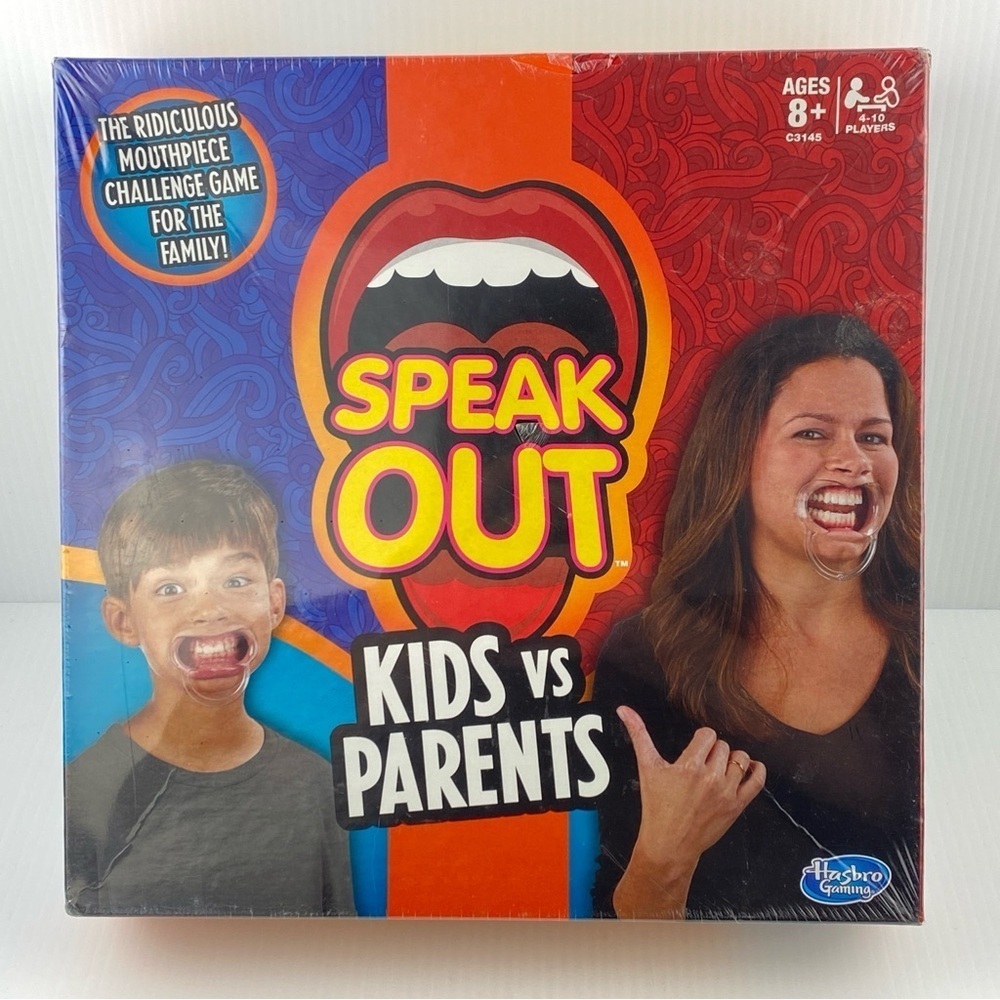 Speak Out Board Game Ages 8+ Sealed Pkg